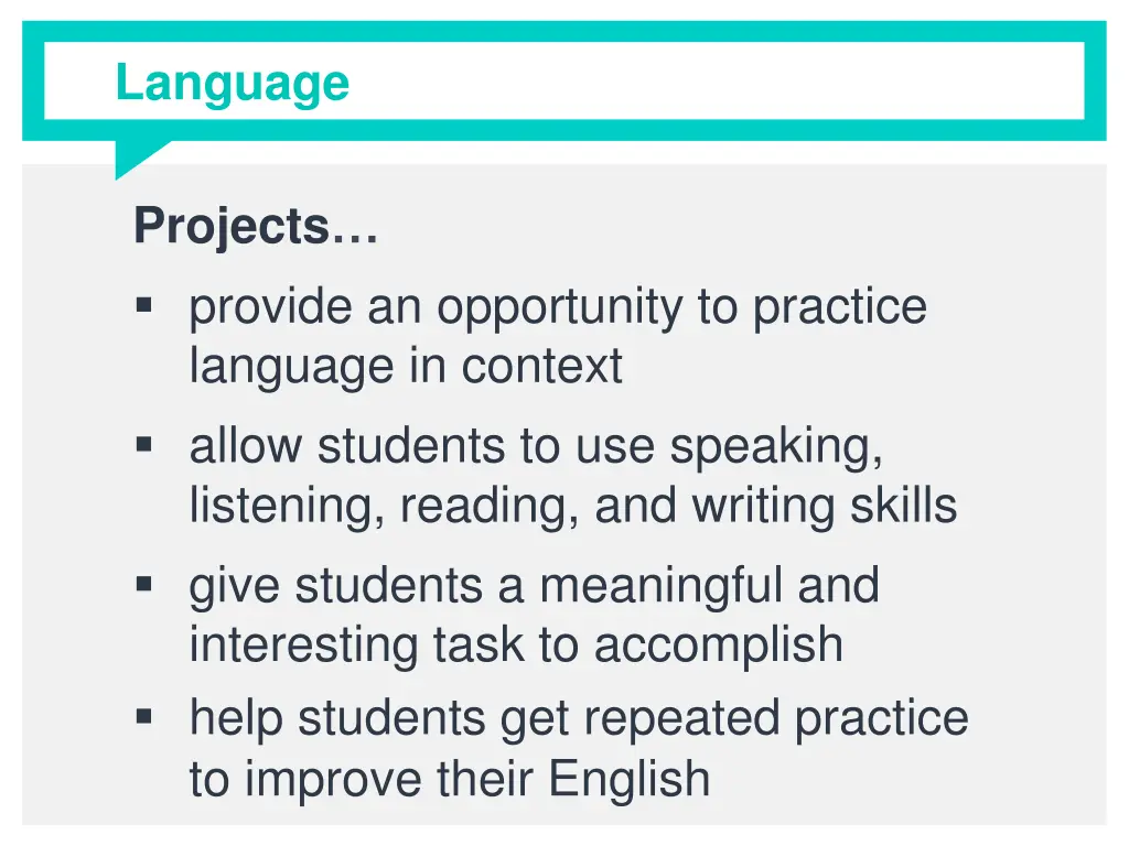 language