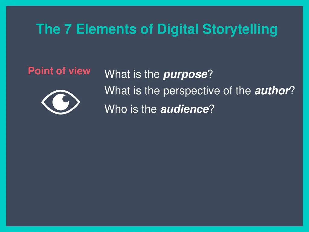 the 7 elements of digital storytelling 1