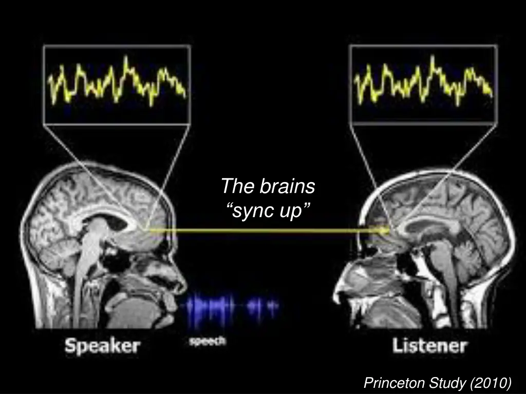 the brains sync up