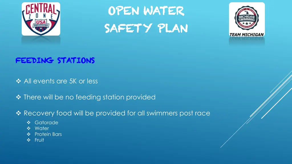open water open water safety plan safety plan 5