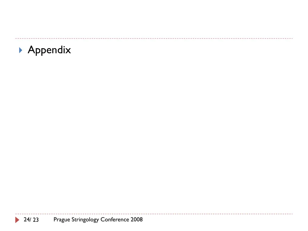 appendix