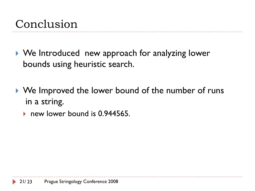conclusion