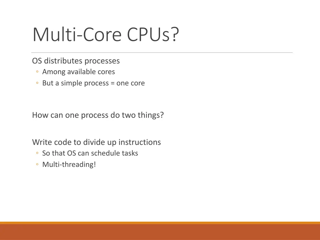 multi core cpus
