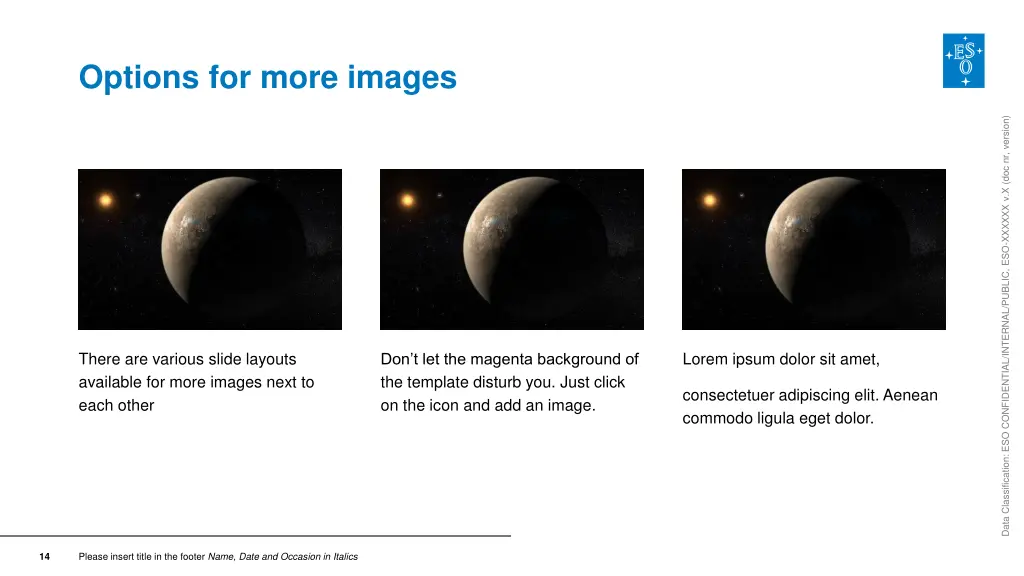 options for more images