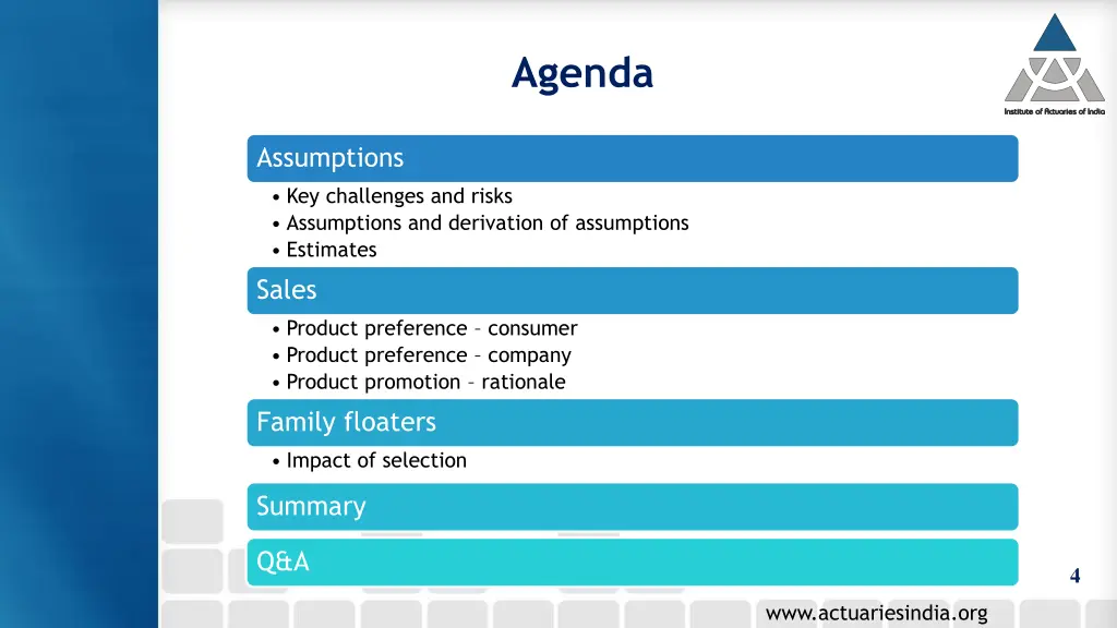 agenda