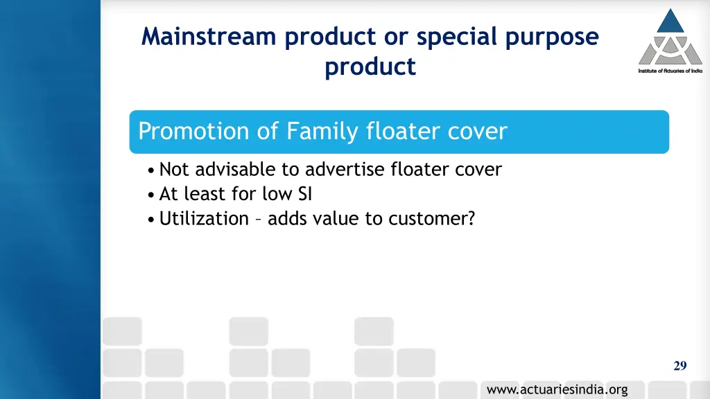mainstream product or special purpose product 5