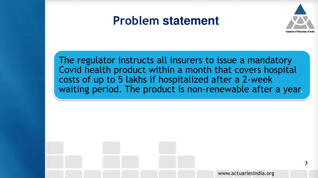 problem statement