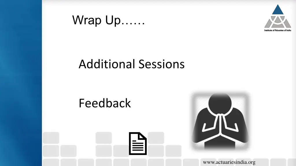 wrap up