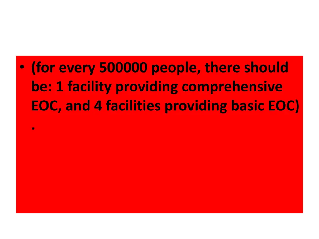 for every 500000 people there should 2