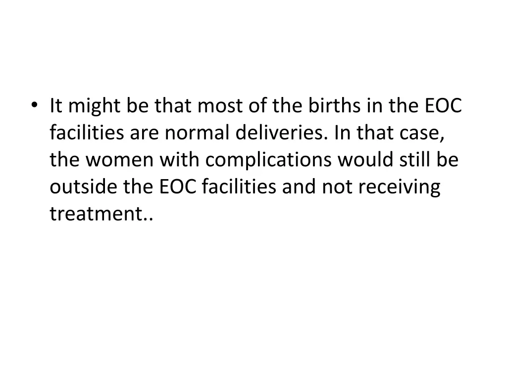 it might be that most of the births