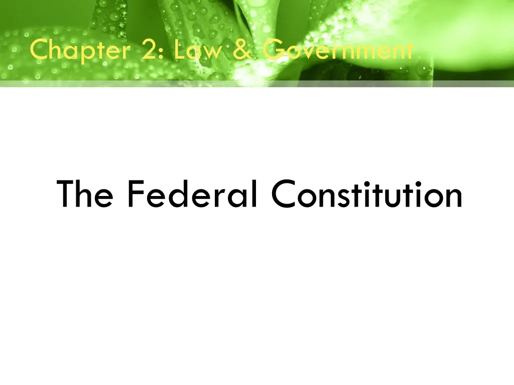 chapter 2 law government 1