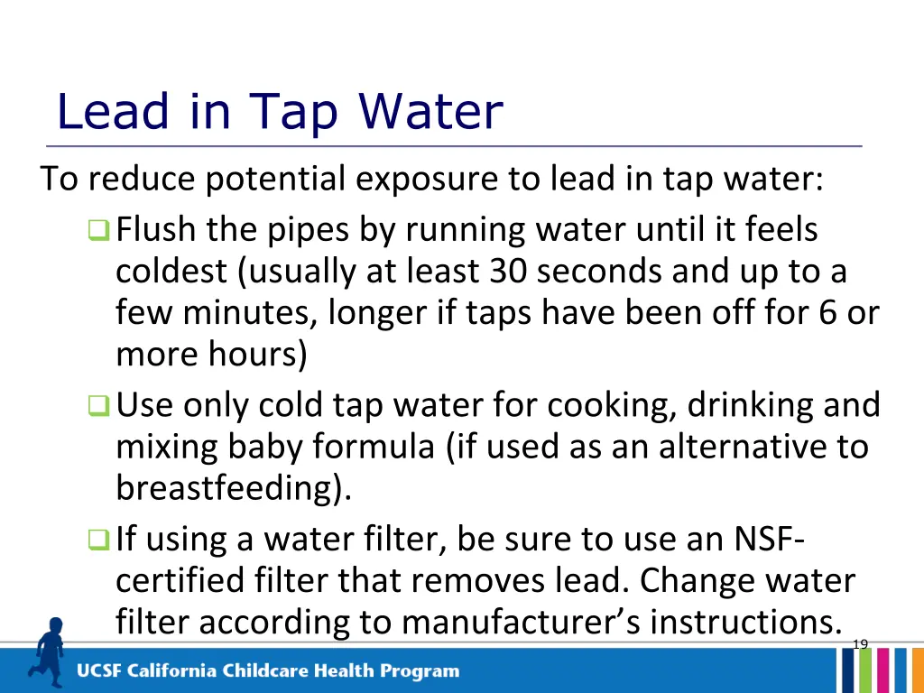 lead in tap water