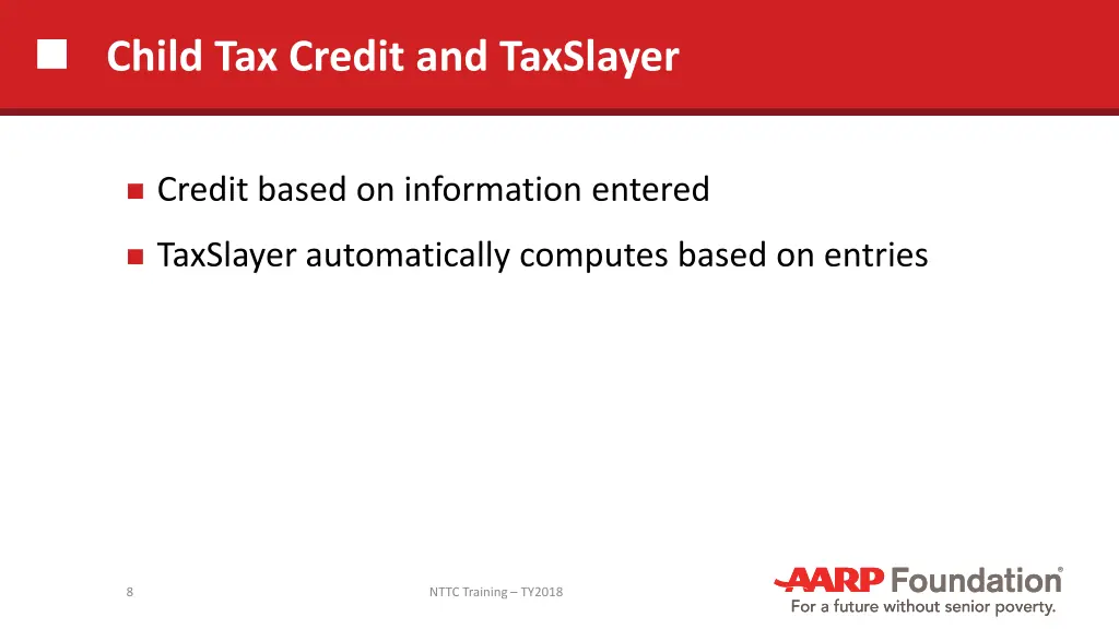 child tax credit and taxslayer