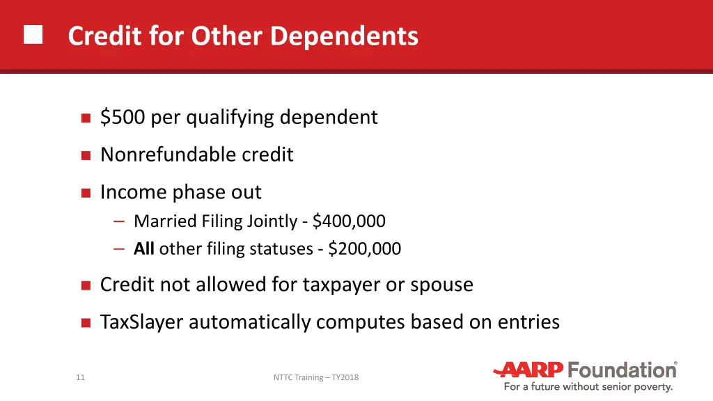 credit for other dependents 2