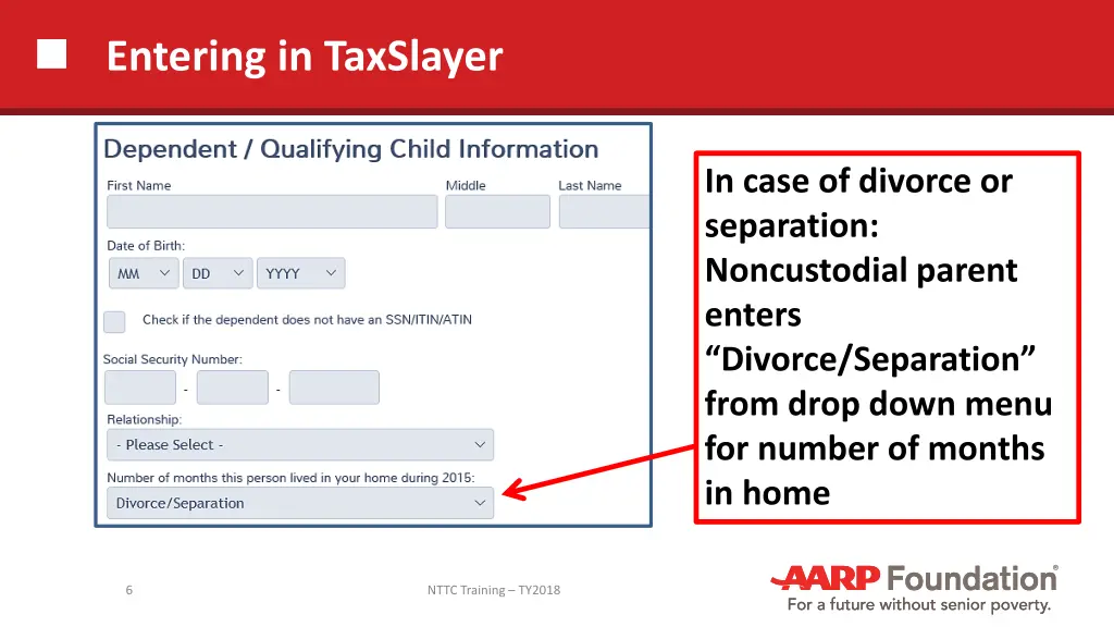 entering in taxslayer