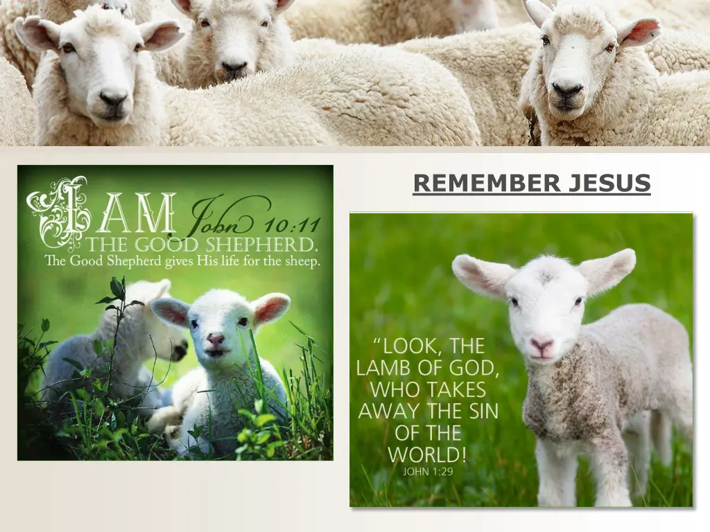 remember jesus