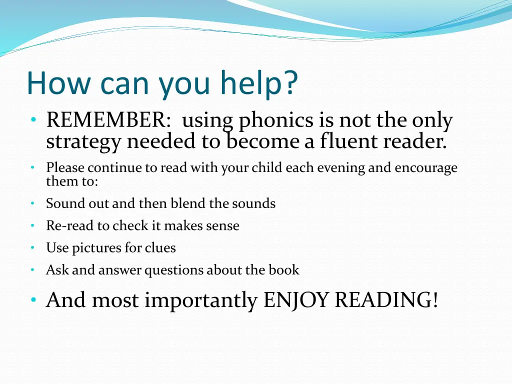 how can you help remember using phonics