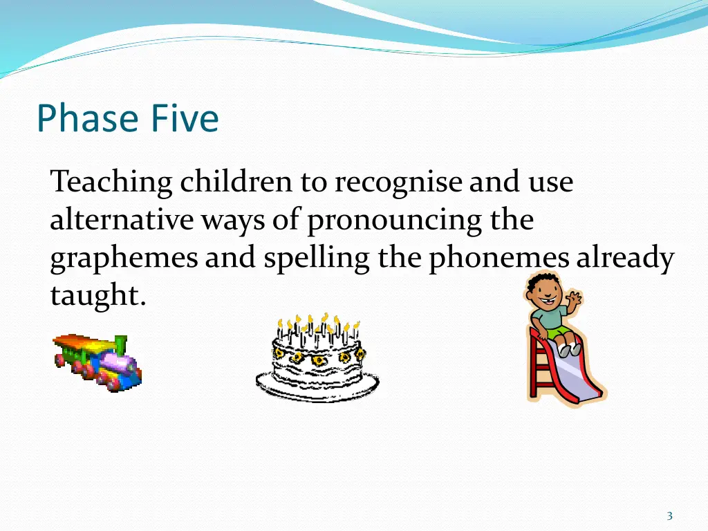 phase five teaching children to recognise