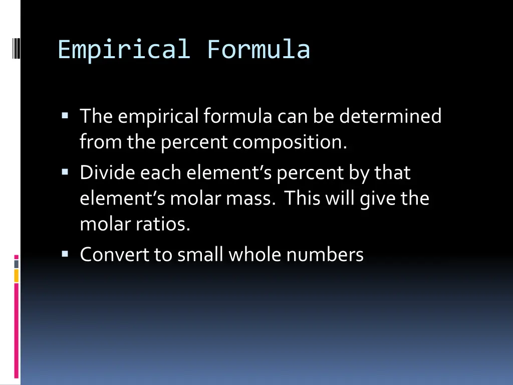 empirical formula 2