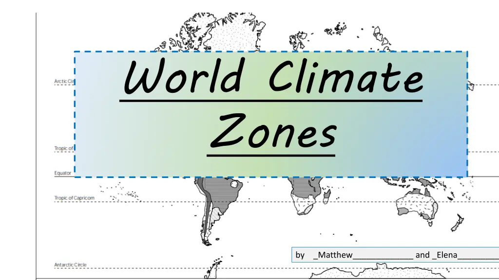 world climate zones