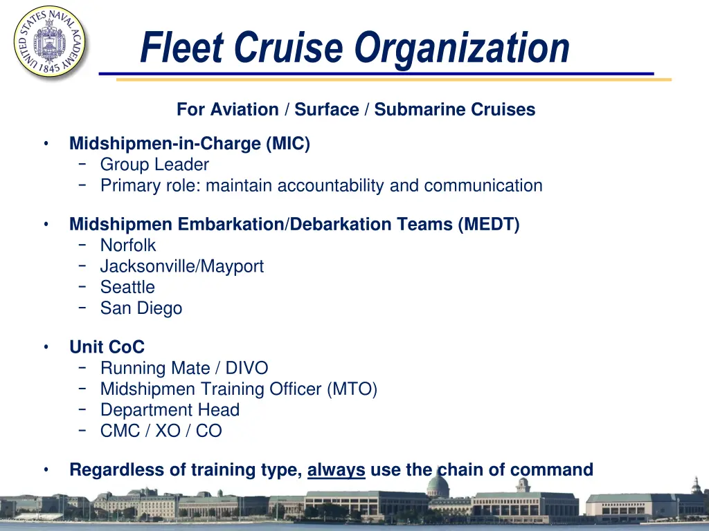 fleet cruise organization
