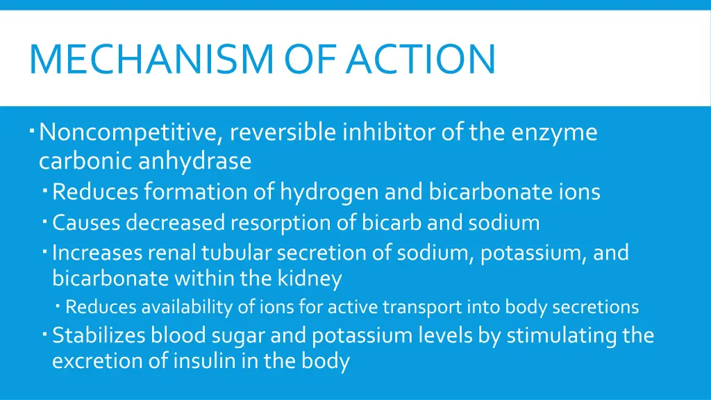 mechanism of action