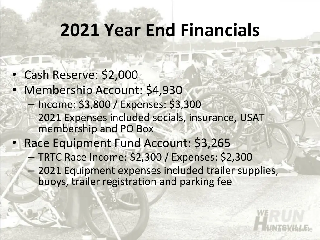 2021 year end financials