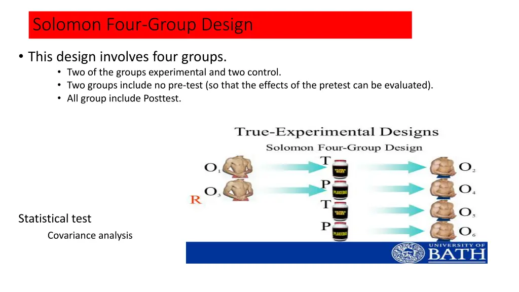 solomon four group design