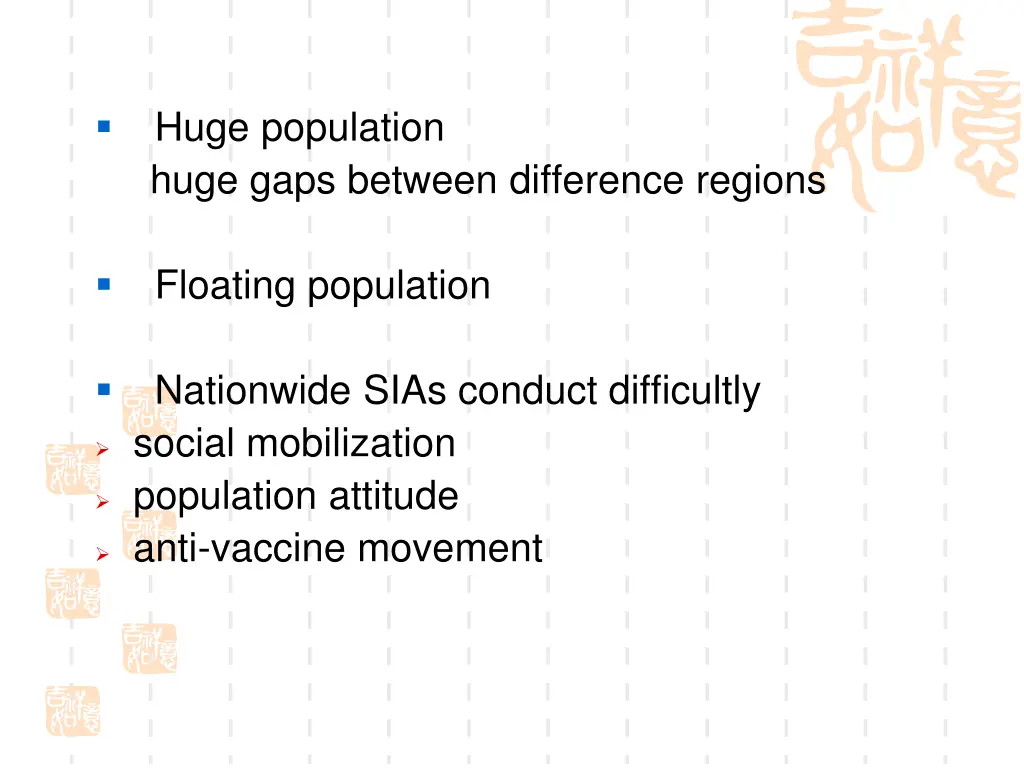 huge population huge gaps between difference