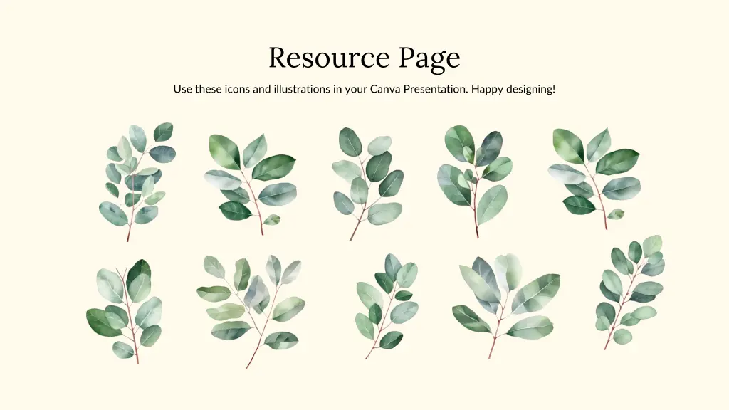 resource page