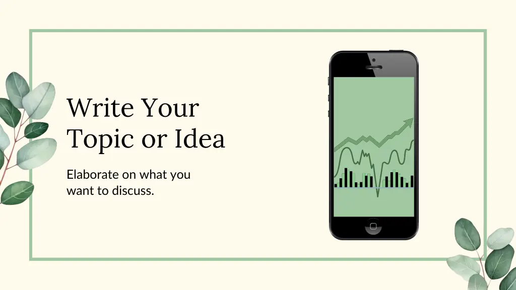 write your topic or idea