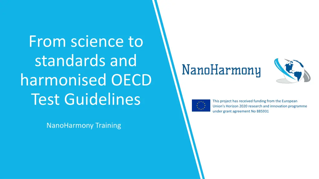 from science to standards and harmonised oecd