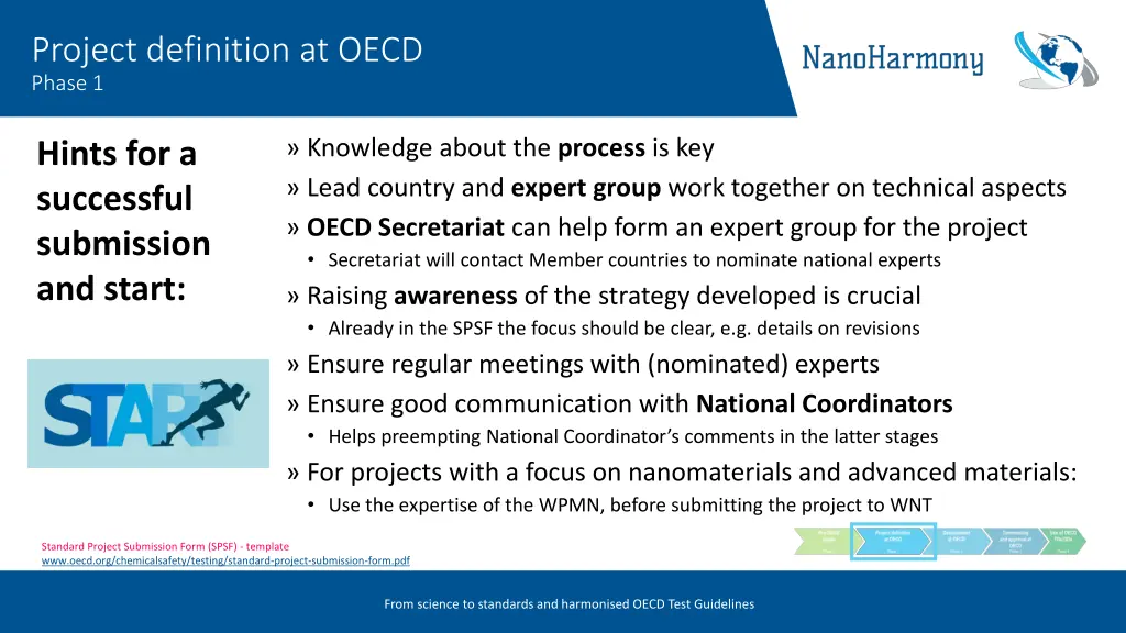 project definition at oecd phase 1 1