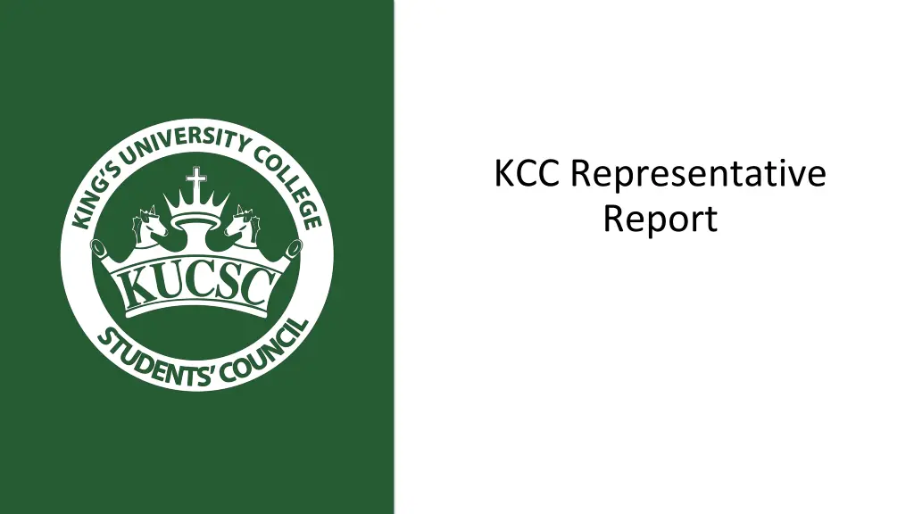 kcc representative report