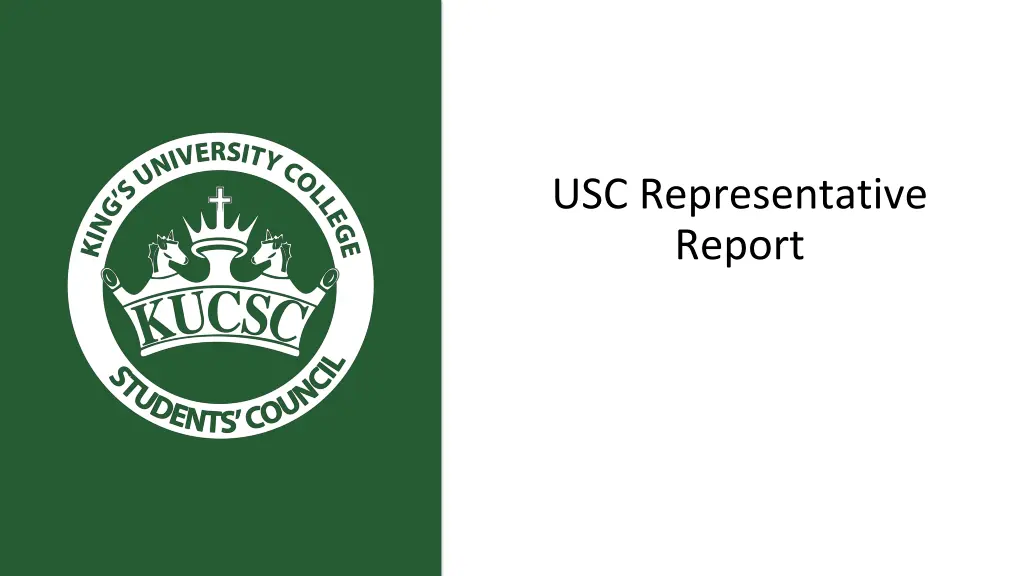 usc representative report