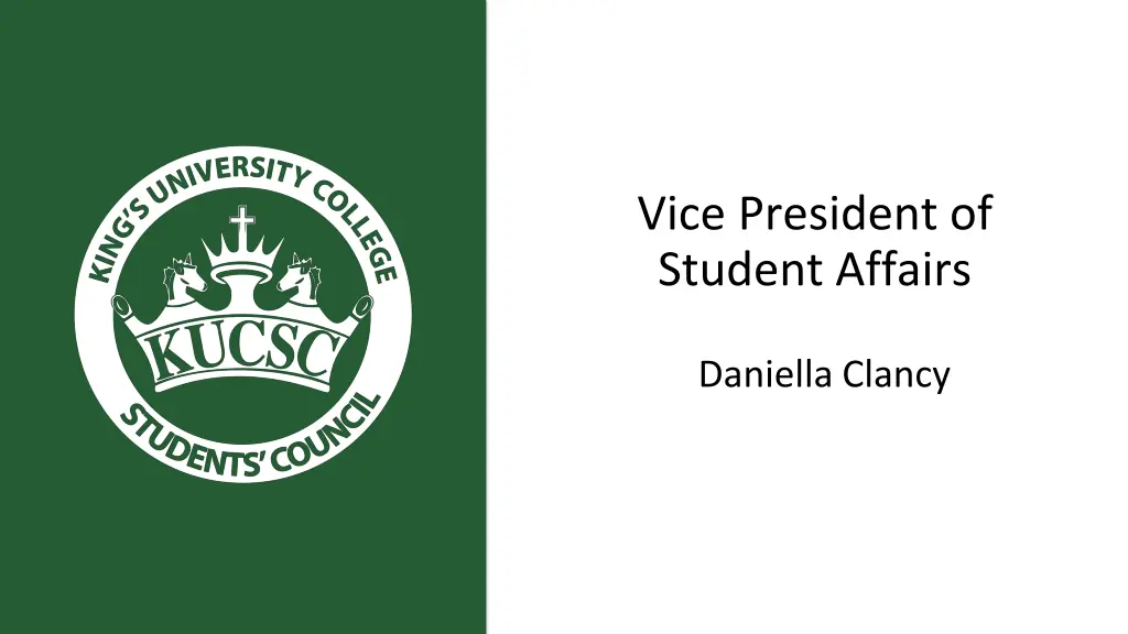 vice president of student affairs