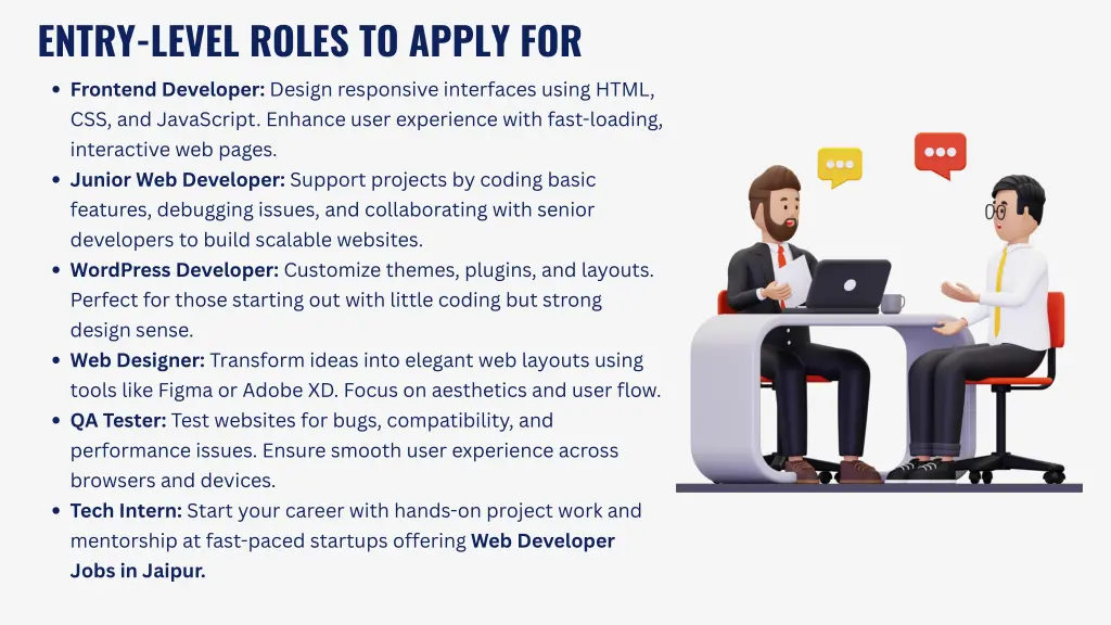 entry level roles to apply for frontend developer