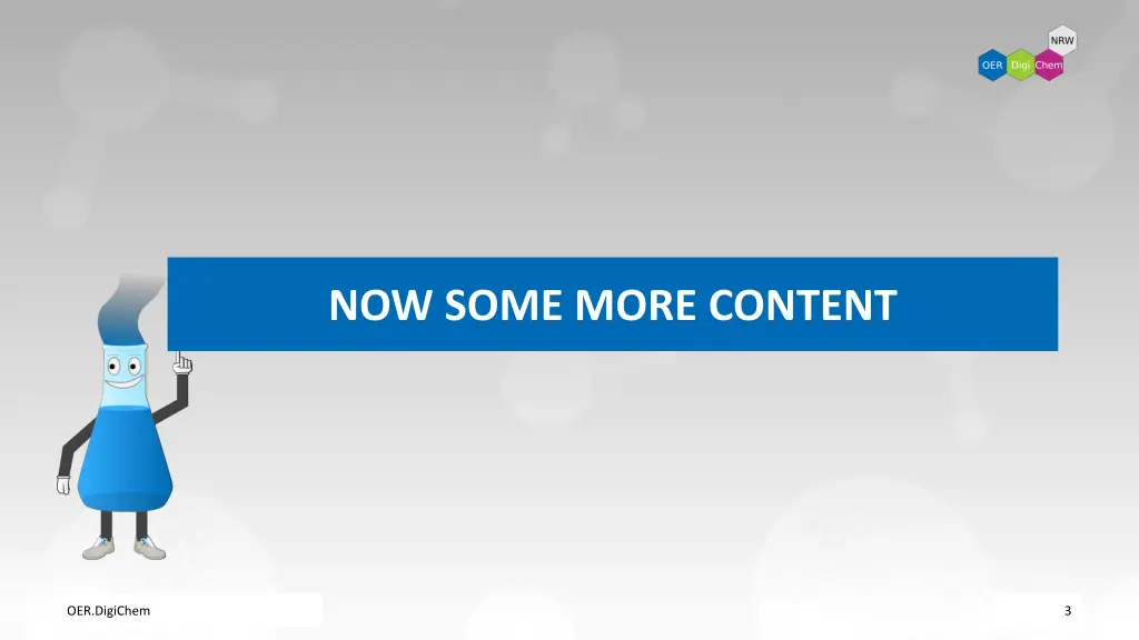 now some more content