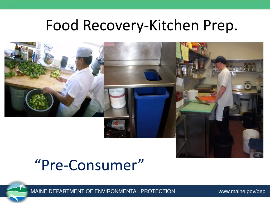 food recovery kitchen prep