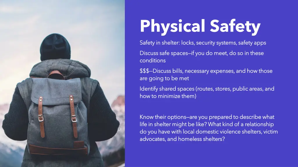 physical safety