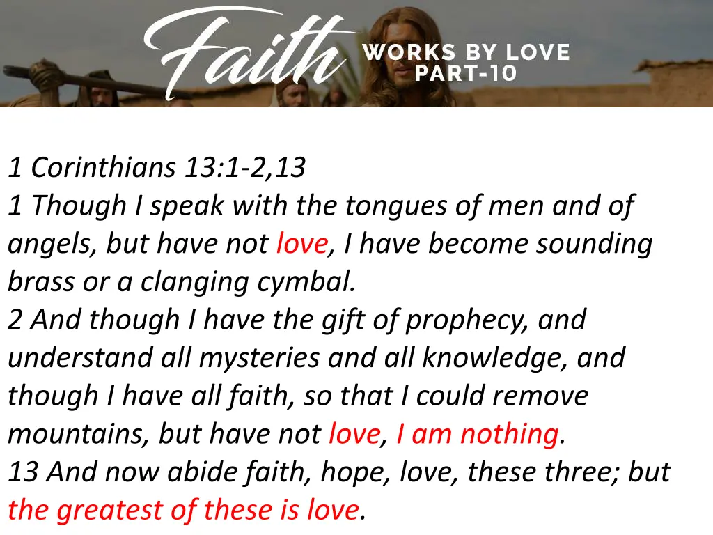1 corinthians 13 1 2 13 1 though i speak with