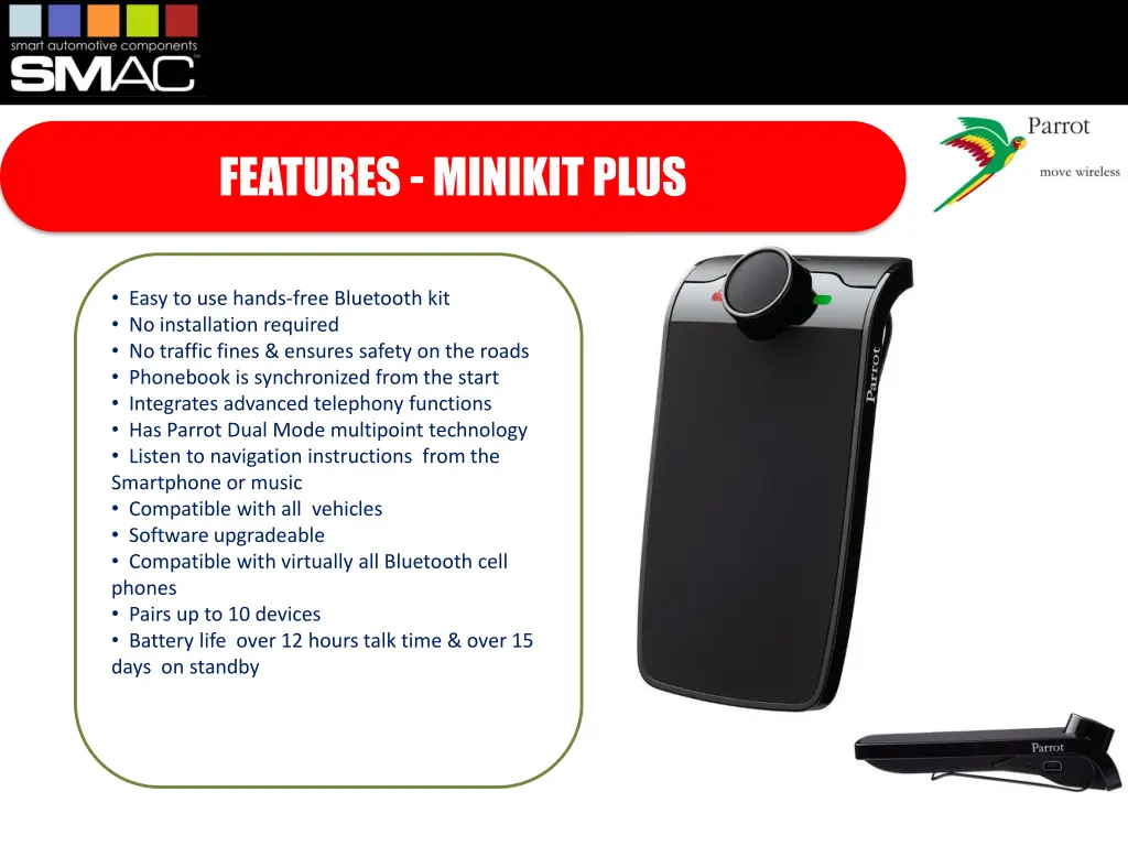features minikit plus