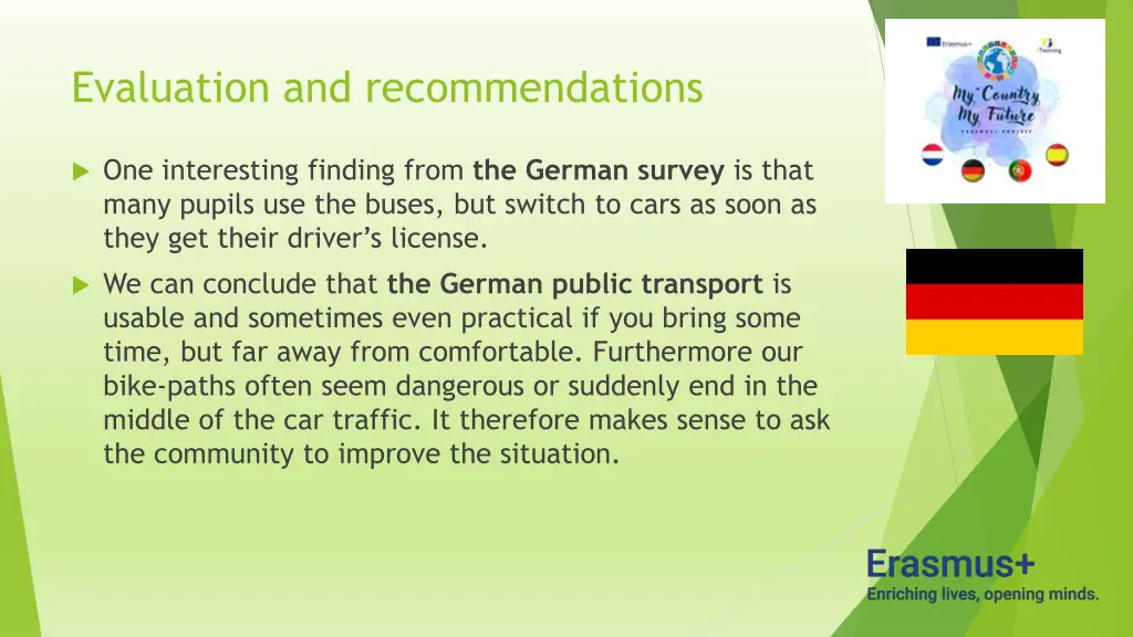 evaluation and recommendations 2