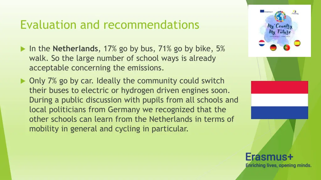 evaluation and recommendations 3