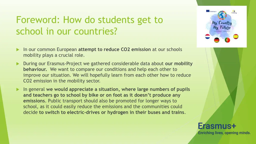 foreword how do students get to school