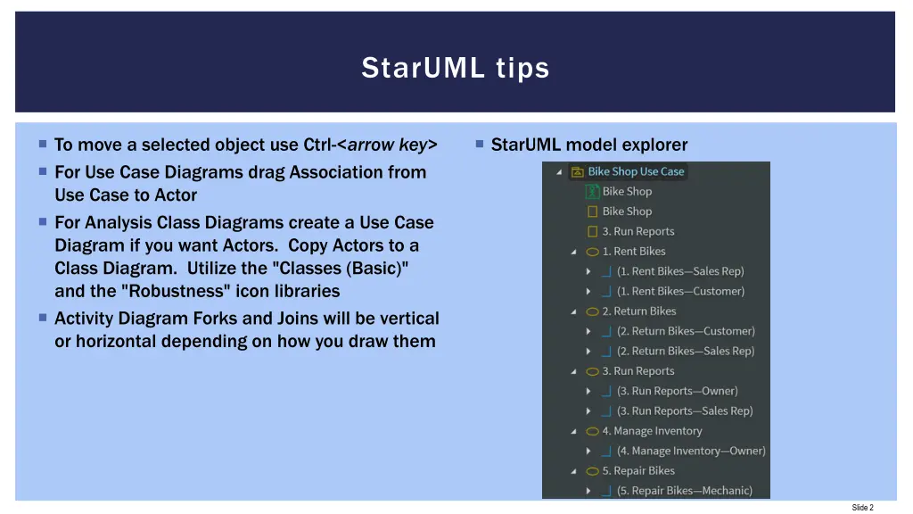 staruml tips 1