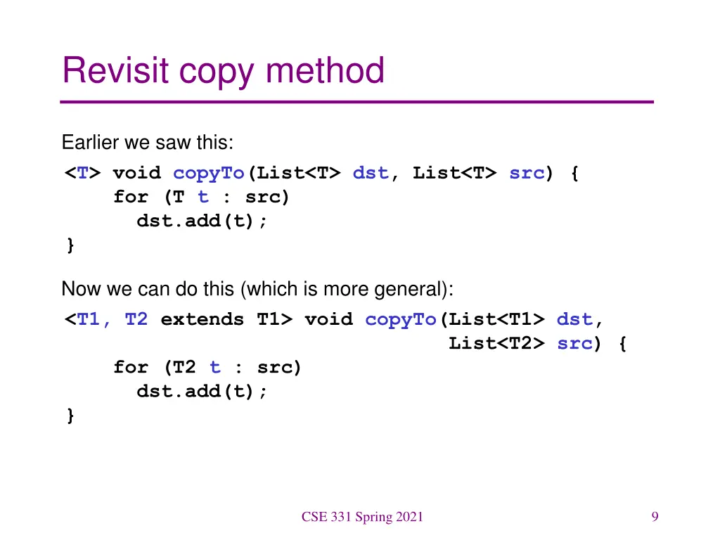 revisit copy method