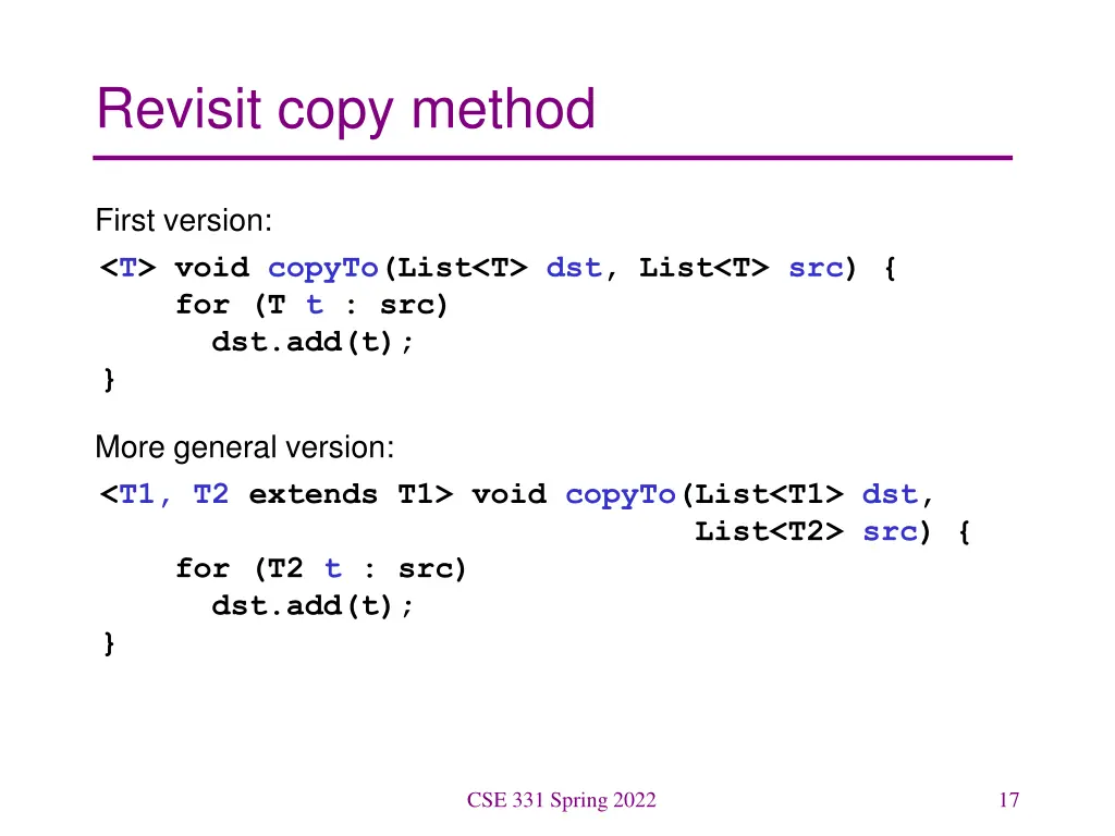 revisit copy method