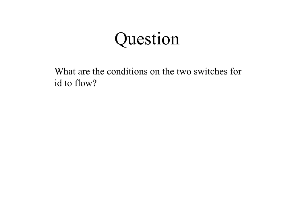 question 1