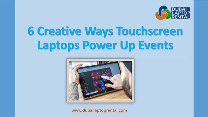 6 creative ways touchscreen laptops power